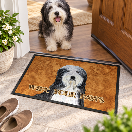 Collie Paw Doormat