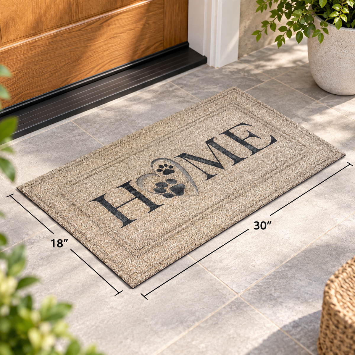 Home Paw Doormat