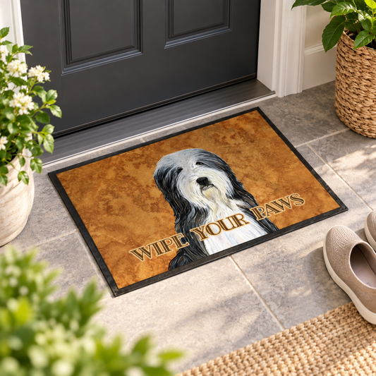 Collie Paw Doormat