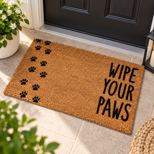 Wipe Your Paws Doormat