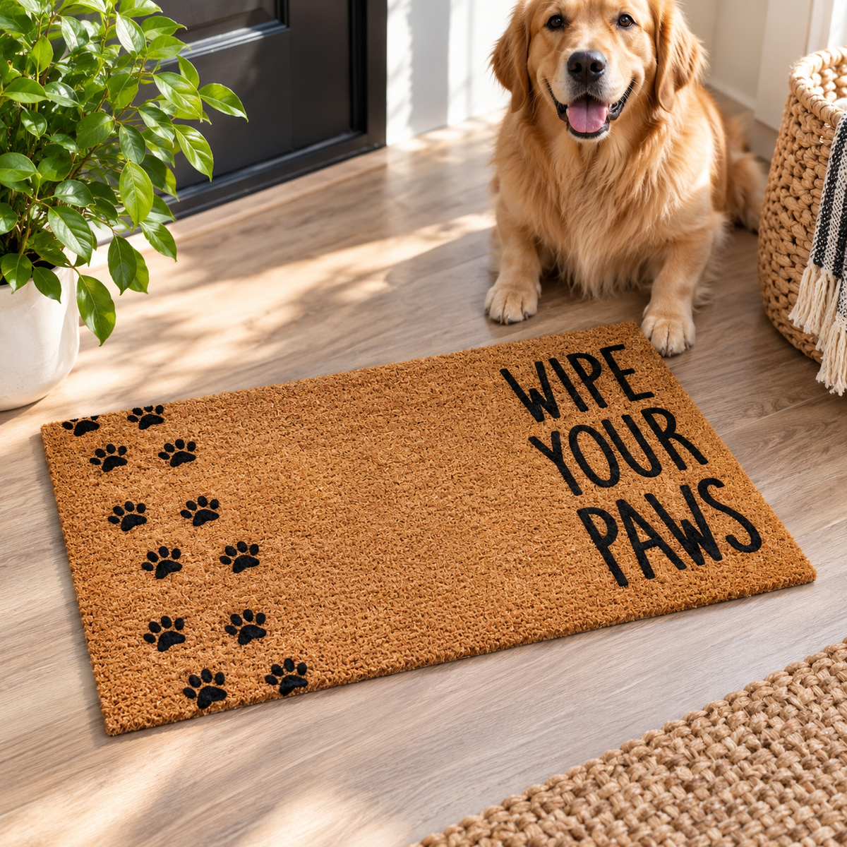 Wipe Your Paws Doormat